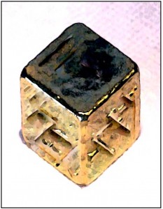 The gold cube