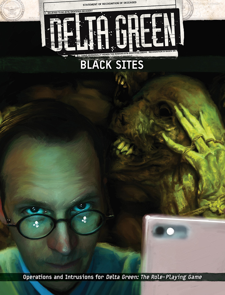 Cover image for Delta Green: Black Sites