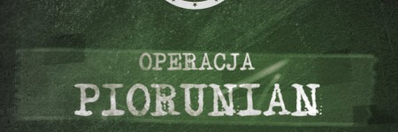 Green background with the Delta Green logo, Operacja Piorunian, and 6 10 12.