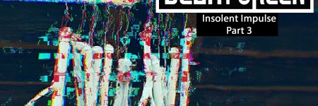 Delta Green: Insolent Impulse Part 3. Text over a distorted and unidentifiable image